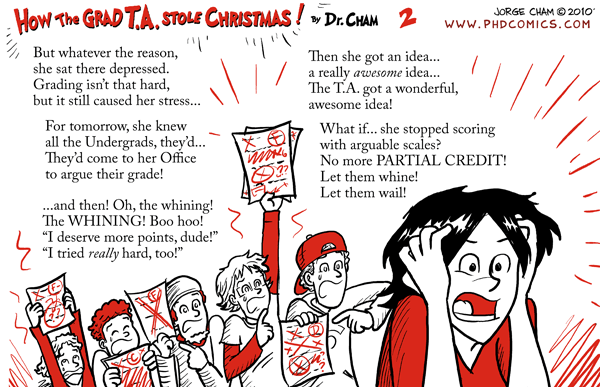 How the Grad T.A. Stole Christmas, Part 2